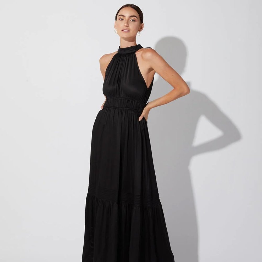 Cleobella Margot Ankle Dress Black